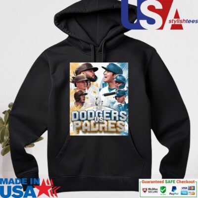 Official San Diego Padres Vs Los Angeles Dodgers 2024 NLDS MLB hoodie