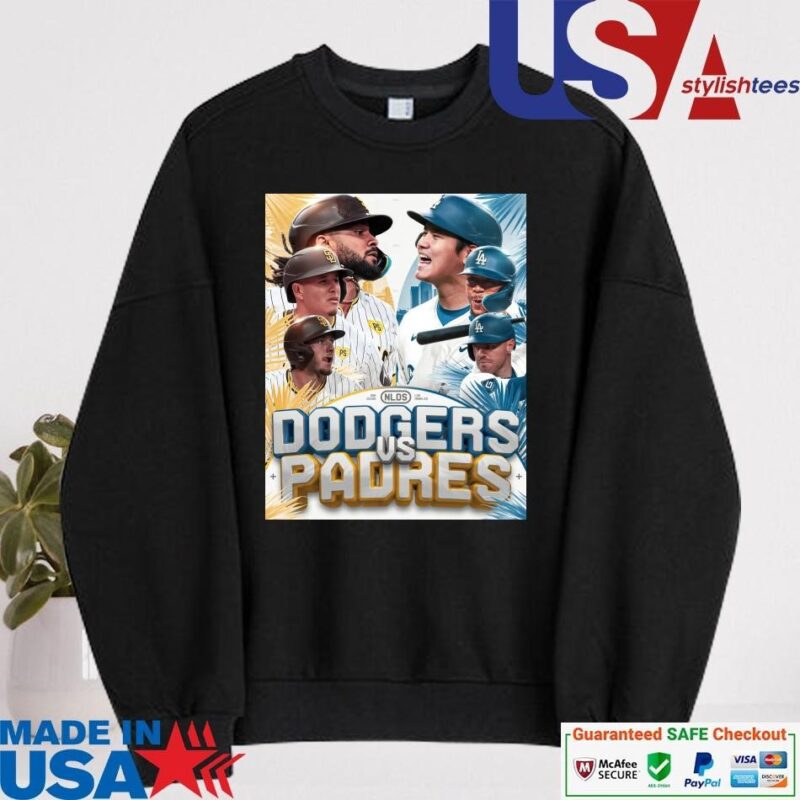 Official San Diego Padres Vs Los Angeles Dodgers 2024 NLDS MLB sweater