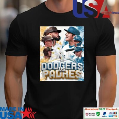 Official San Diego Padres Vs Los Angeles Dodgers 2024 NLDS MLB unisex