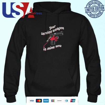 Donut Operator Silly Geese Your Service Weapon Is Mine Now Hoodie