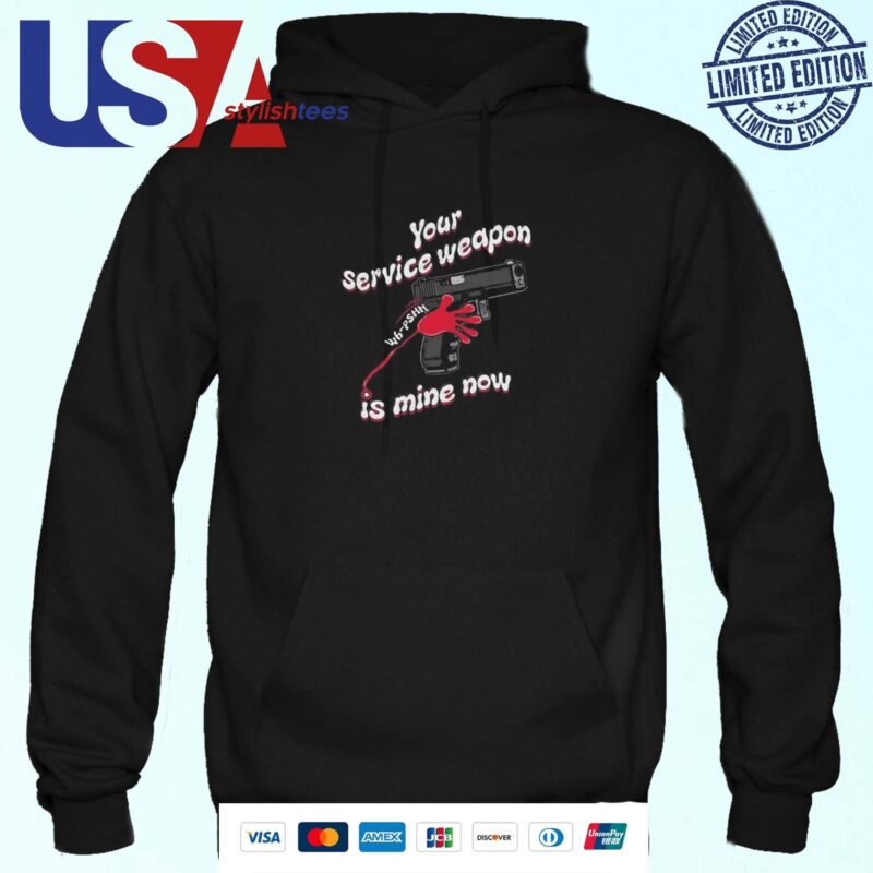 Donut Operator Silly Geese Your Service Weapon Is Mine Now Hoodie