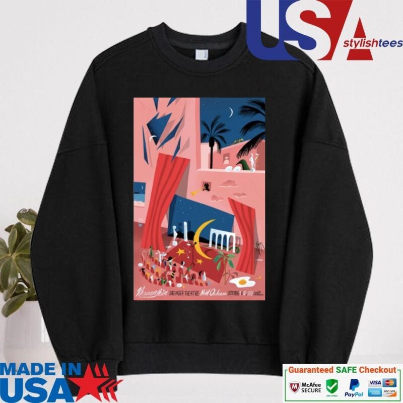 Official Khruangbin At Saenger Theatre In New Orleans, LA On October 9, 2024 Tour sweater