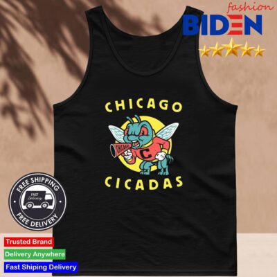 Harebrained Chicago Cicadas Tank Top