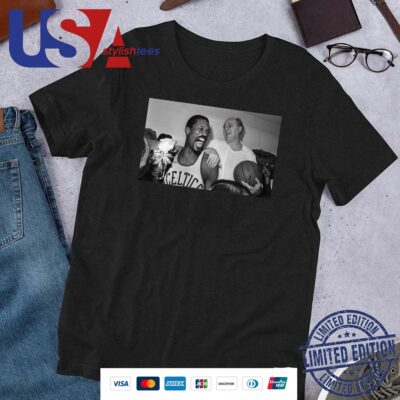 Official Joe Mazzulla Bill Russell And Red Auerbach Shirt