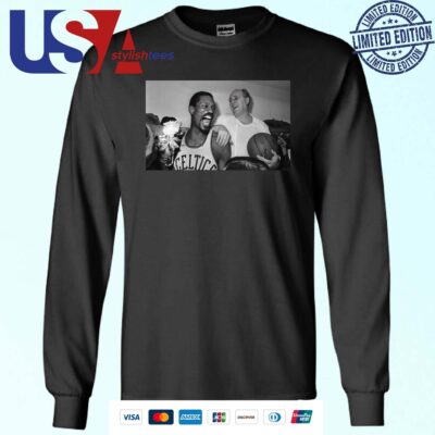Official Joe Mazzulla Bill Russell And Red Auerbach Sweater