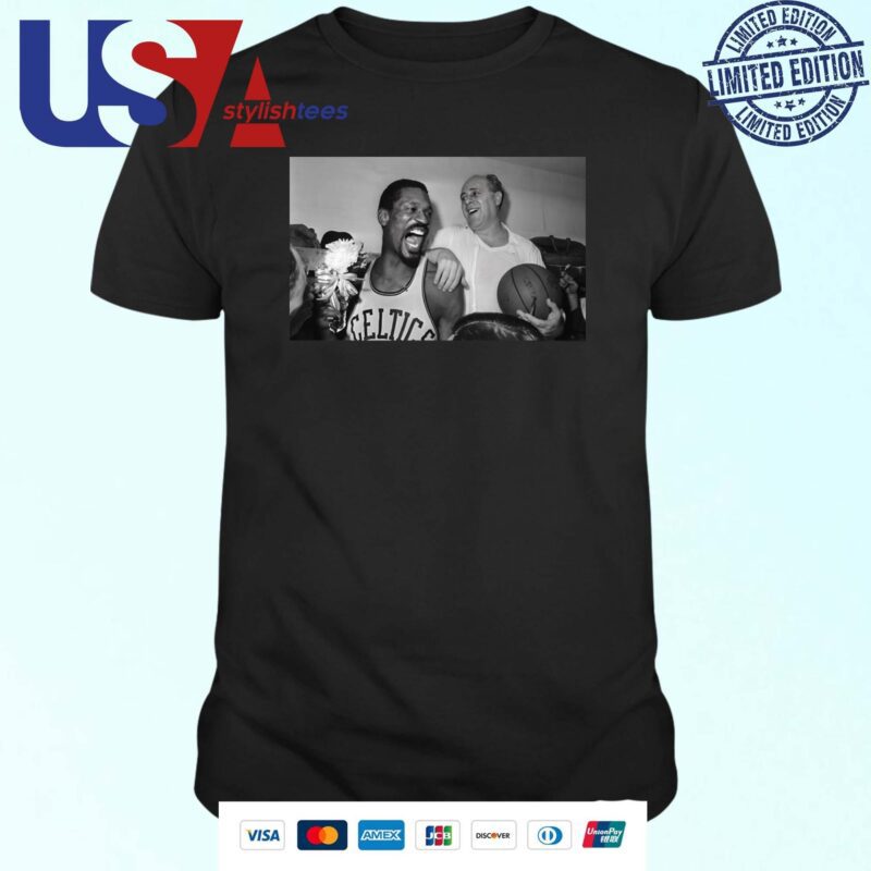 Official Joe Mazzulla Bill Russell And Red Auerbach T-shirt