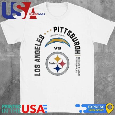 Pittsburgh Steelers vs. Los Angeles Chargers Sept 22 2024 Game Day Shirt