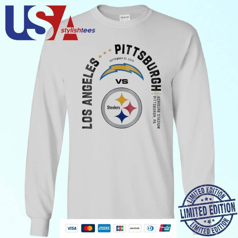 Pittsburgh Steelers vs. Los Angeles Chargers Sept 22 2024 Game Day Sweater