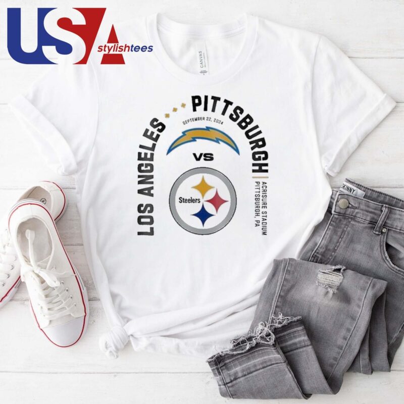 Pittsburgh Steelers vs. Los Angeles Chargers Sept 22 2024 Game Day T-shirt