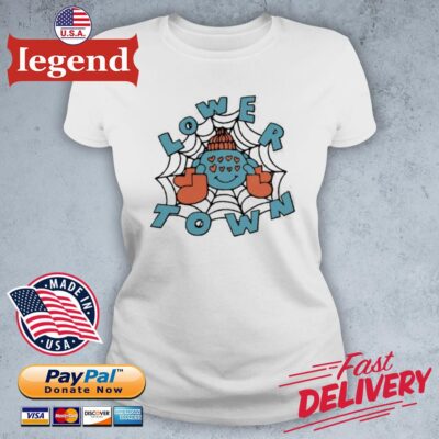 Rina Sawayama Merch Lowertown Spider Web Shirt ladies