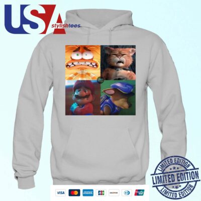 Panic Attack Anxiety Inside Out Puss In Boots Mario Paw Patrol Hoodie