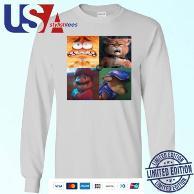 Panic Attack Anxiety Inside Out Puss In Boots Mario Paw Patrol Sweater
