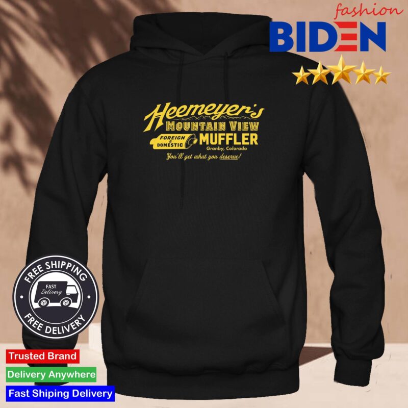 Heemeyer's Mountain View Muffler Performance Hoodie