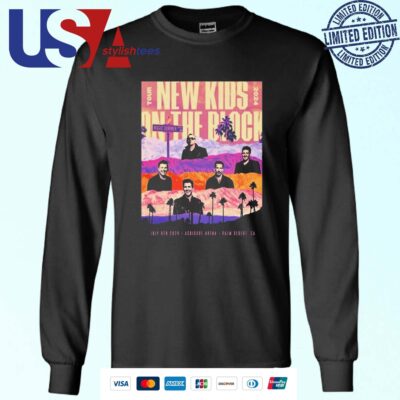 Official New Kids On The Block July 6 2024 Acrisure Arena At Greater Palm Springs in Palm Desert CA Sweater