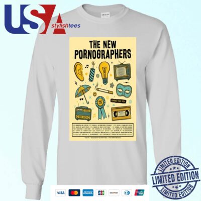 The New Pornographers Summer Tour 2024 Sweater