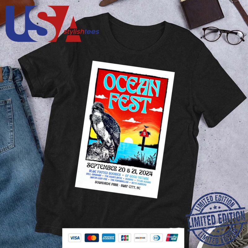 Ocean Fest In Surf City NC On Sept 20-21 2024 Shirt