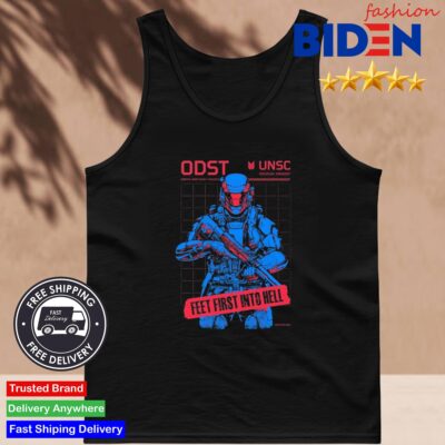 Odst Feet First Into Hell Shirt Tank Top Den