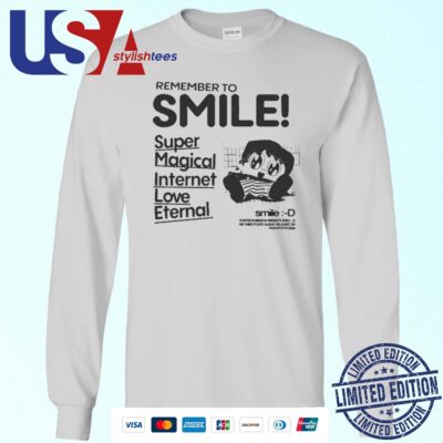 Porter Robinson Remember To Smile Super Magical Internet Love Eternal 2024 Sweater
