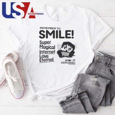 Porter Robinson Remember To Smile Super Magical Internet Love Eternal 2024 T-shirt