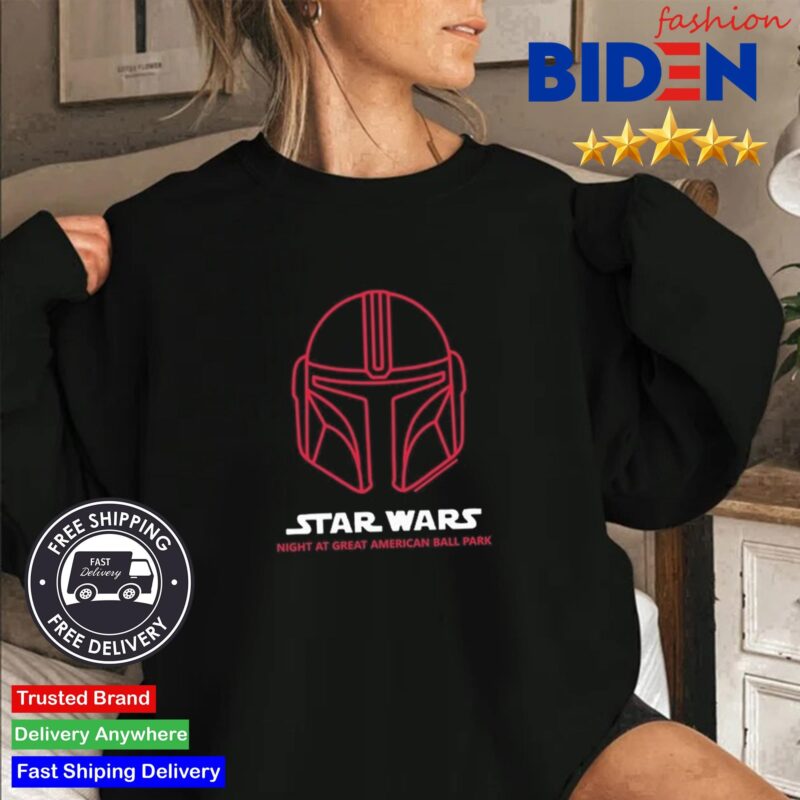 Star Wars Reds Night At Great American Ball Park New Sweater