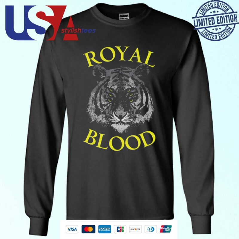 Royal Blood Band 10Th Anniversary Tour Tiger Sweater