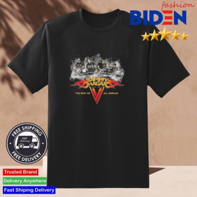 Official Sammy Hagar The Best of All Worlds 2024 Tour Shirt