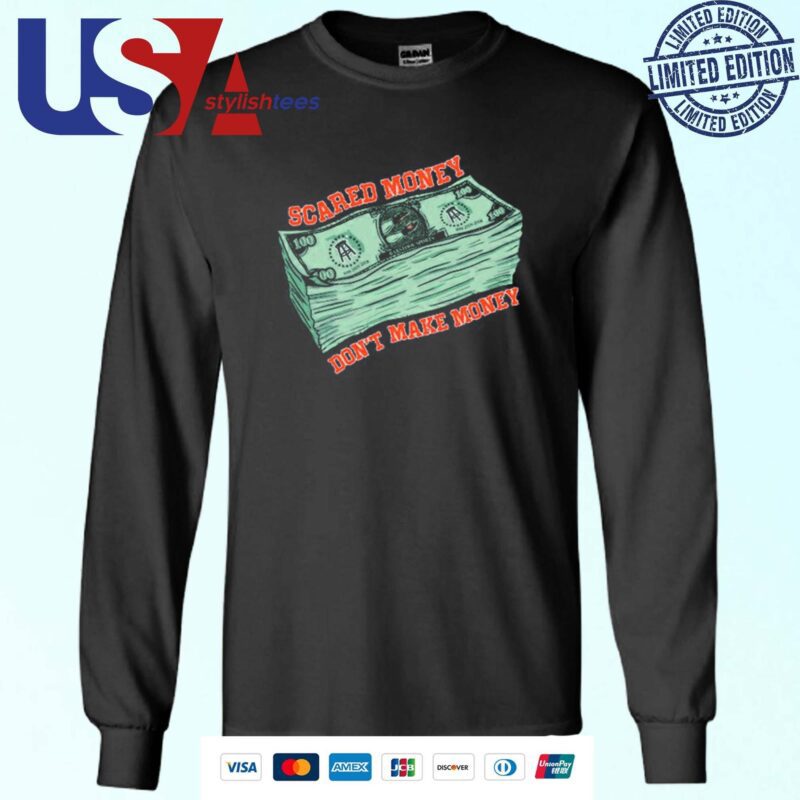 Scared Money Don't Make Money Pocket Sweater