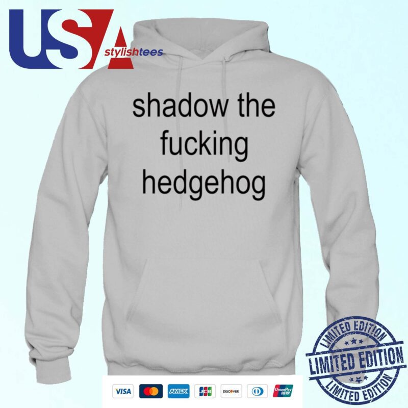 Official Shadow The Fucking Hedgehog Hoodie