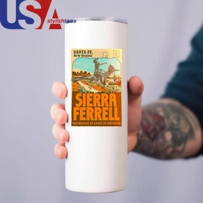 Sierra Ferrell Show At The Bridge At Santa Fe Brewing On August 18 2024 Mug, Tumbler Tumbler 12oz White