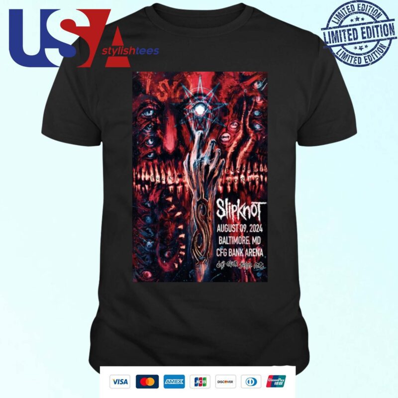 Slipknot Show At CFG Bank Arena On August 9 2024 T-shirt