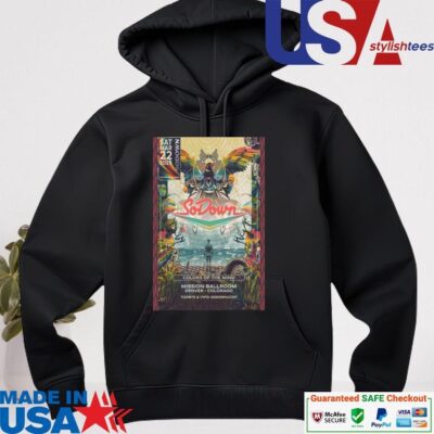 Official Sodown March 22, 2025 Mission Ballroom Denver, CO Tour hoodie
