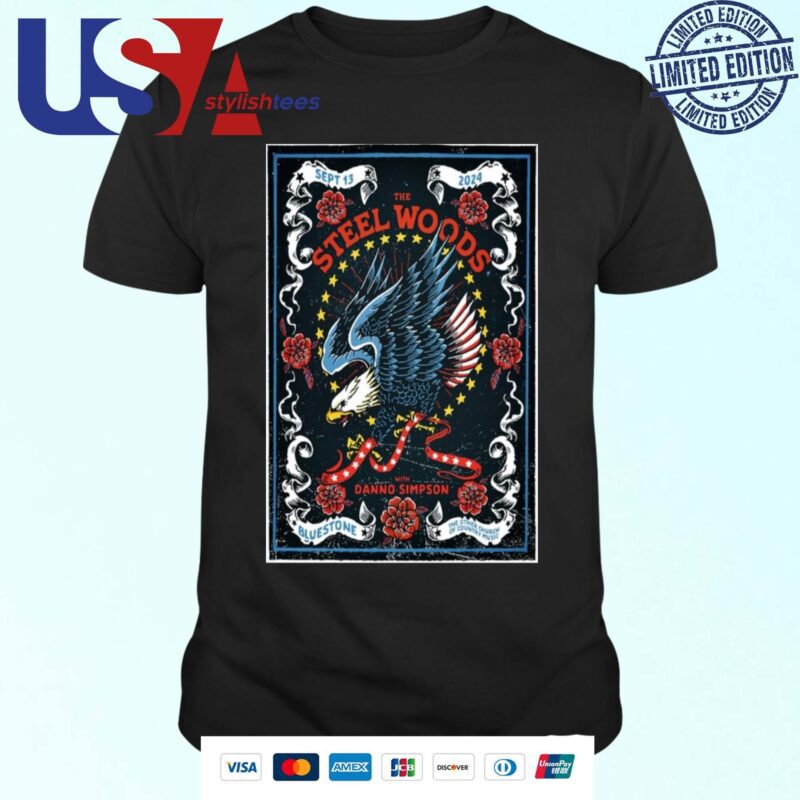 The Steel Woods Live In Concert Columbus OH Sept 13 2024 T-shirt