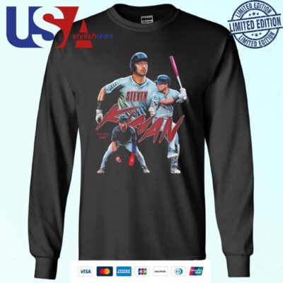 Steven Kwan Cleveland Guardians Baseball Vintage Sweater