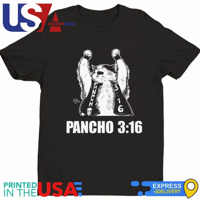 Stone Cold Steve Austin Cat Pancho 3-16 Shirt