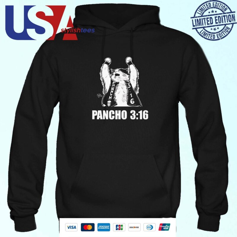 Stone Cold Steve Austin Cat Pancho 3-16 Hoodie