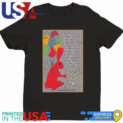Thank You I'm Sorry Band Fall Tour 2024 Shirt