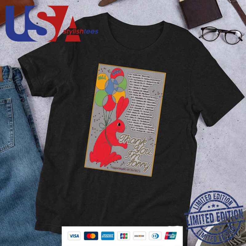 Thank You I'm Sorry Band Fall Tour 2024 Shirt