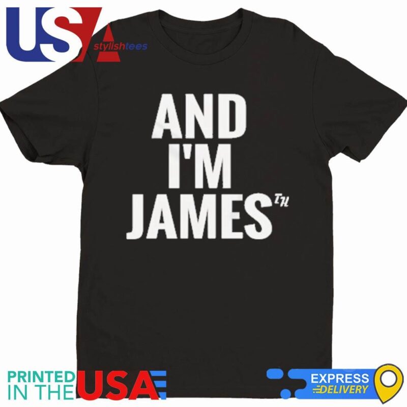 Official Throttle House And I'm James T-Shirt