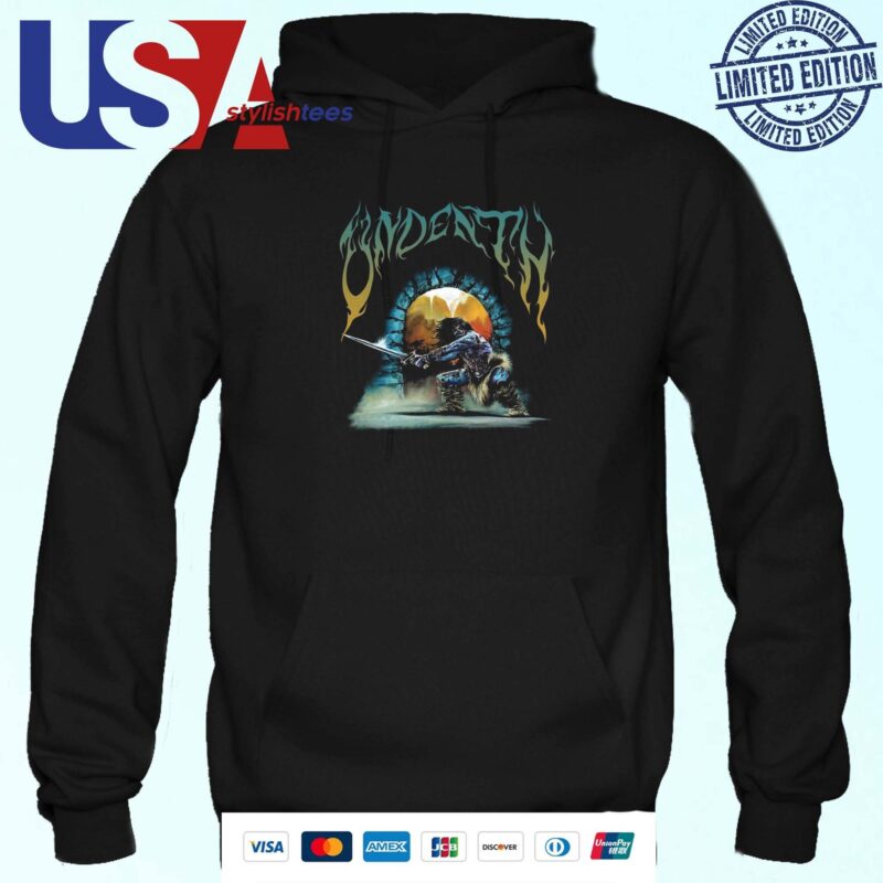Undeath Metal Merch Zombie Hoodie