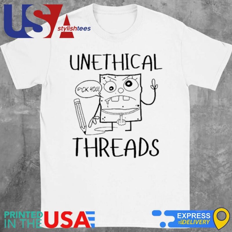 Unethical Threads Doodlebob Fuck You Shirt