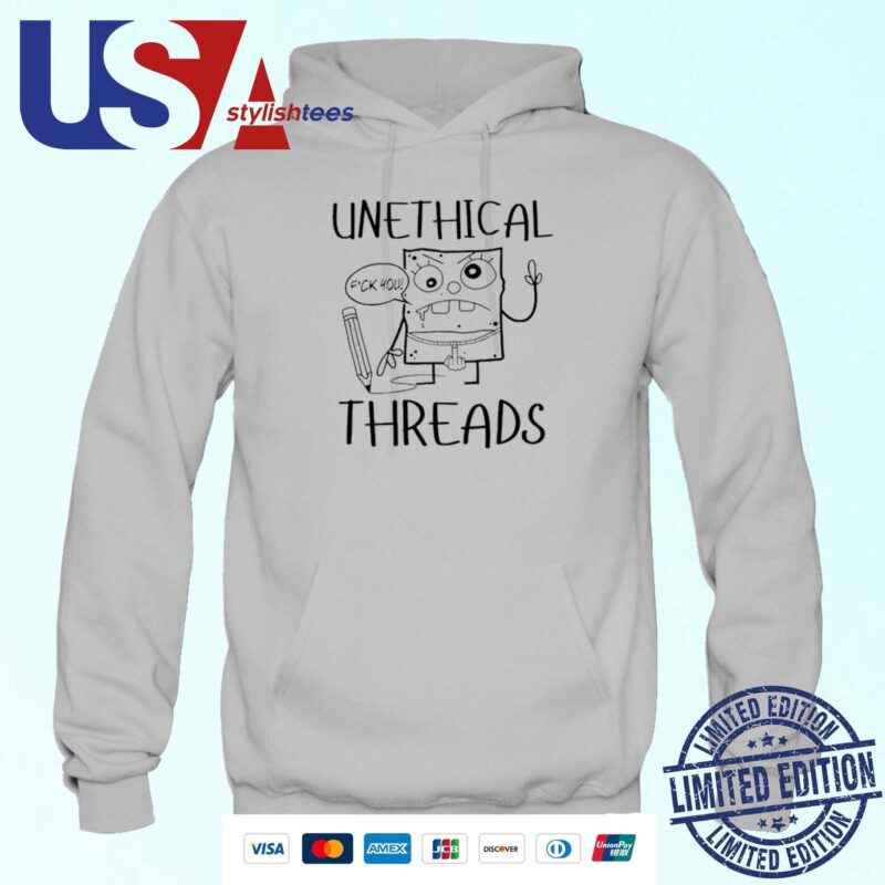 Unethical Threads Doodlebob Fuck You Hoodie