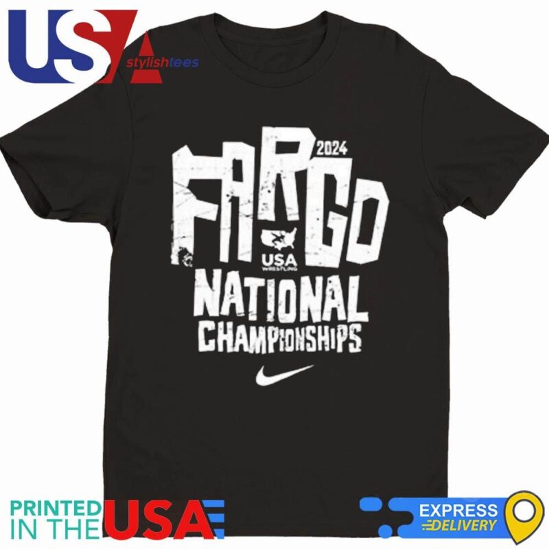 Nike USA Wrestling Fargo National Championships 2024 Shirt