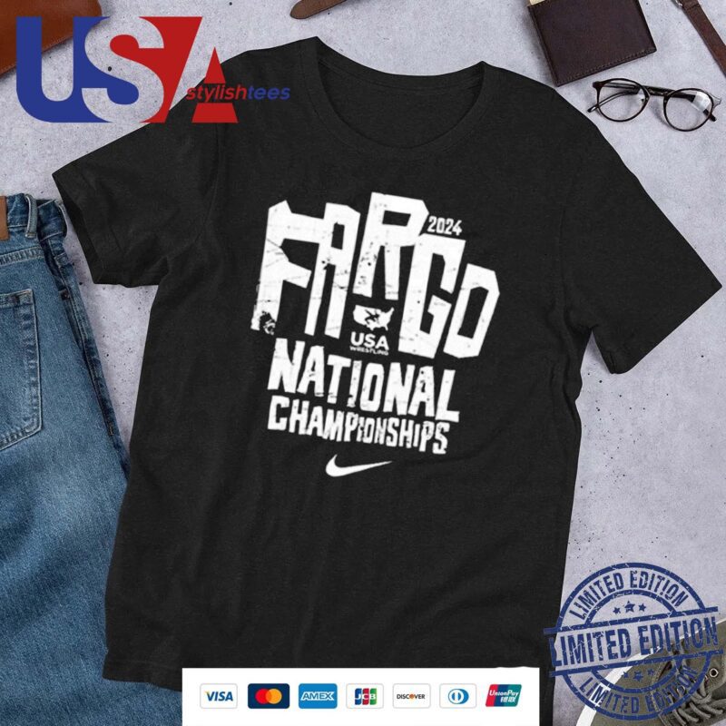 Nike USA Wrestling Fargo National Championships 2024 Shirt