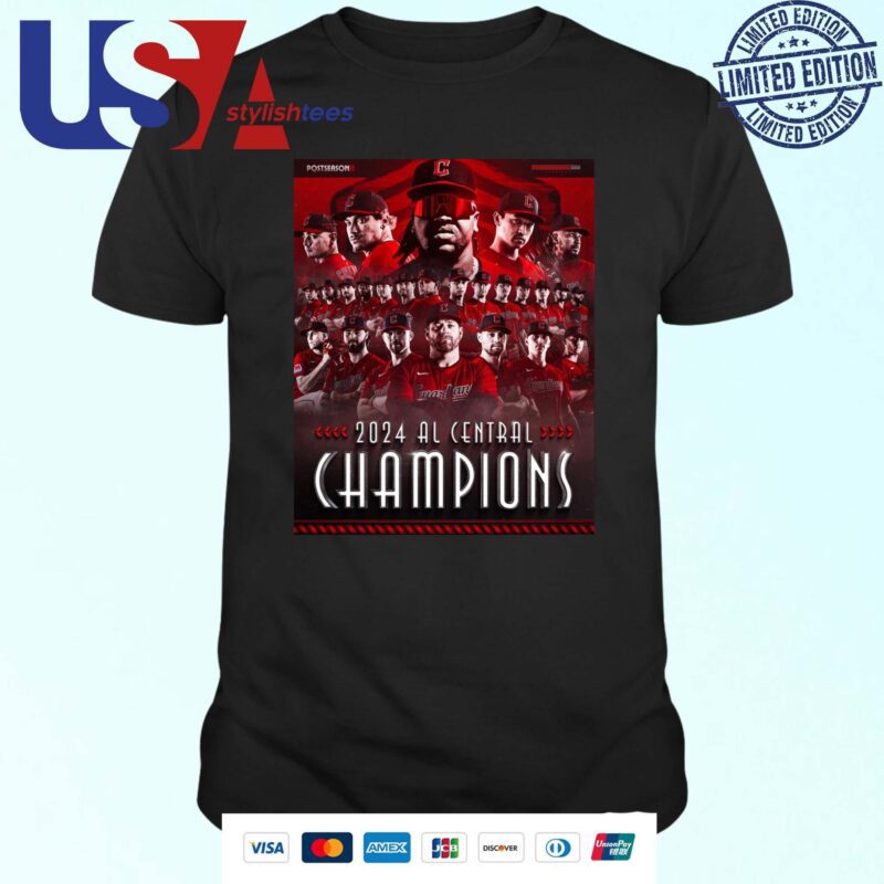 Cleveland Guardians 2024 AL Central Champions #Fortheland T-shirt