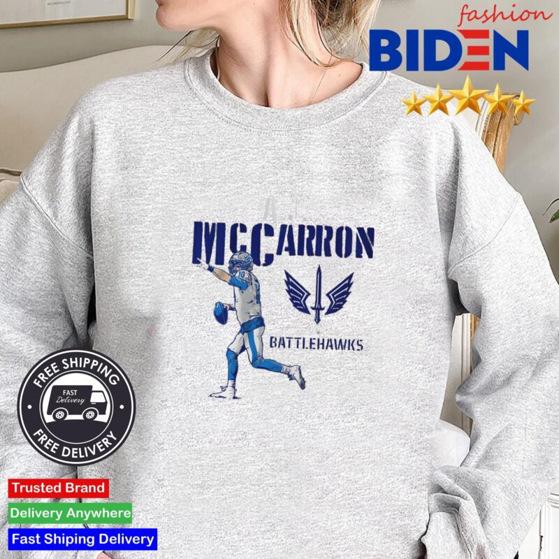St. Louis Battlehawks A.J. McCarron Shirt Sweater