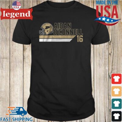 Purdue Football Aidan O'connell 16 Shirt Shirt den-min