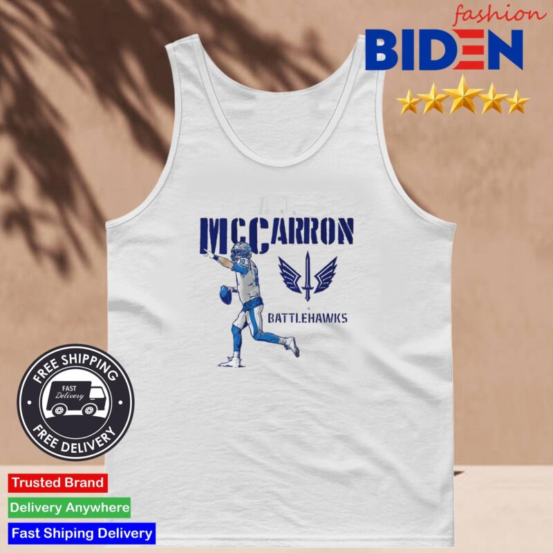 St. Louis Battlehawks A.J. McCarron Shirt Tank Top