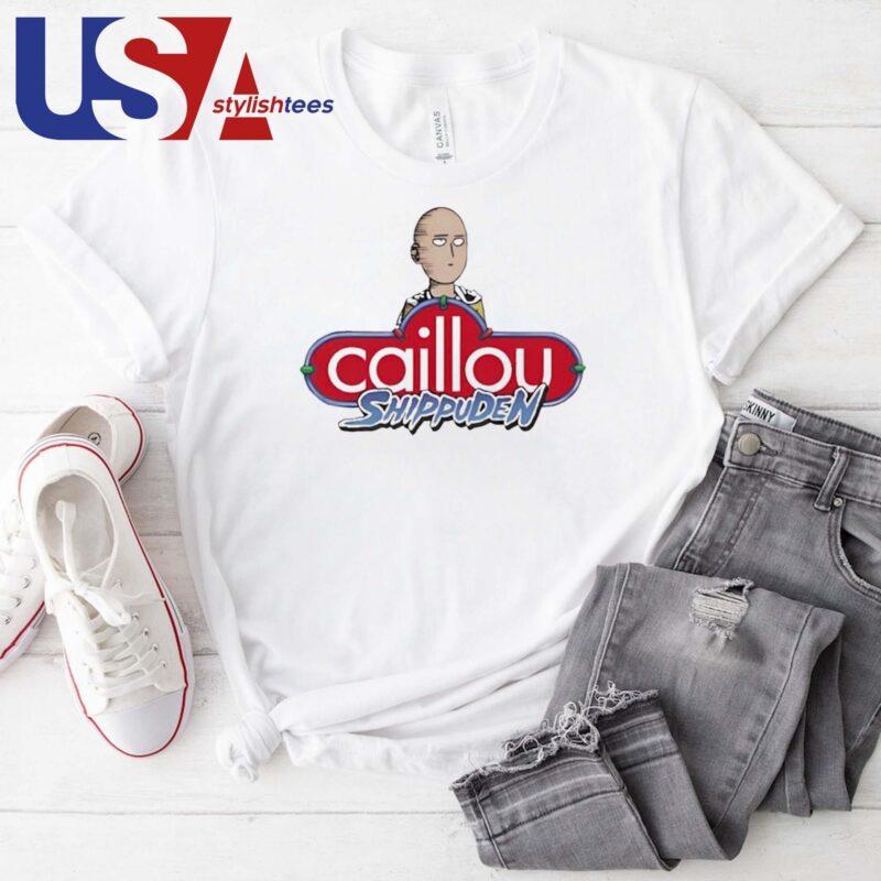 Saitama Caillou Shippuden T-shirt