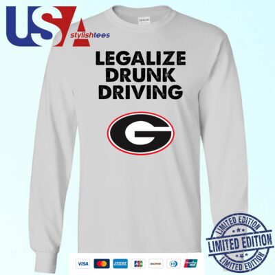 Georgia Bulldogs Legalize Drunk Driving Sweater