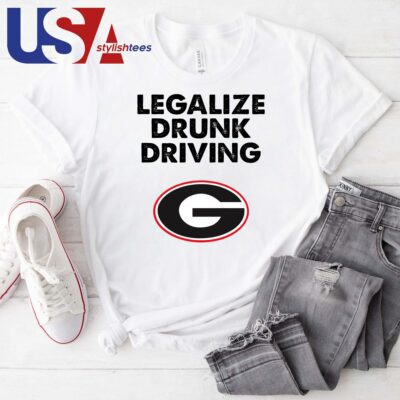 Georgia Bulldogs Legalize Drunk Driving T-shirt